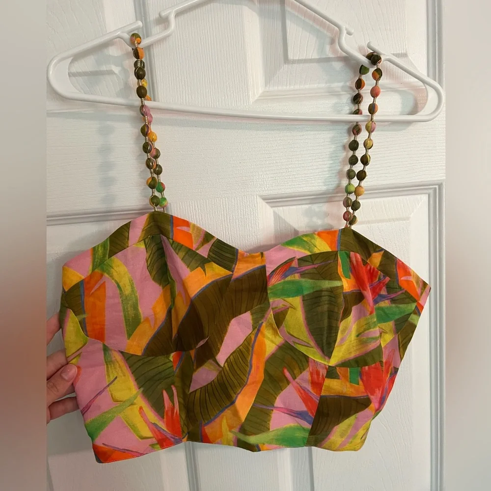 Farm Rio Crop Top - Picture 1 of 3